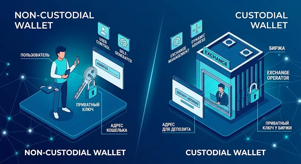 Custodial Versus Non-Custodial Wallets