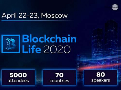 Blockchain Life 2020 Event | April 22-23, Moscow Blockchain Life 2020 Event | April 22-23, Moscow